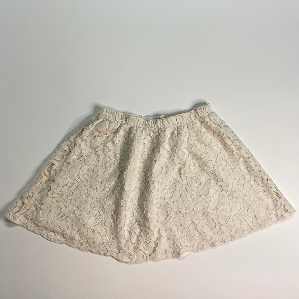 Scooter Brown Lace Skirt